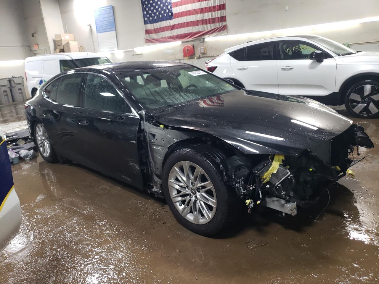 2022 Lexus LS VIN JTHD51GFXN5010742 Copart auction photo, front end / rear end damage thumbnail 4