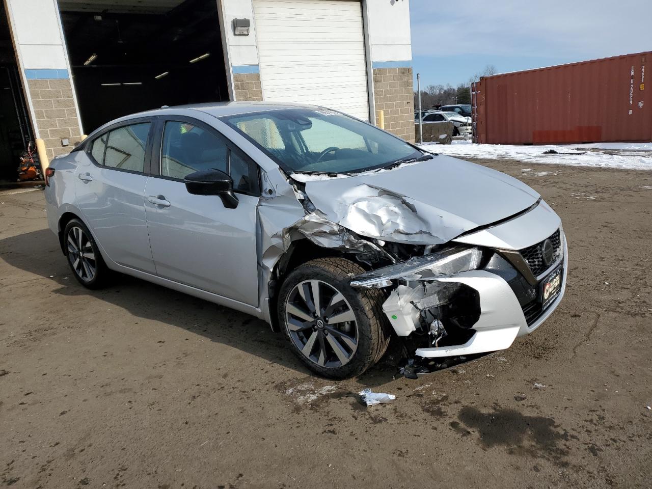 2020 Nissan Versa VIN 3N1CN8FV4LL835898 Copart auction photo, front end damage thumbnail 4