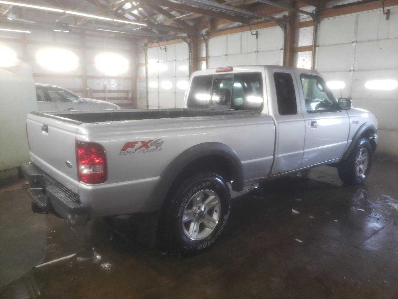 2003 Ford Ranger VIN 1FTZR45E73PB42446 Copart auction photo, front end / side damage thumbnail 3