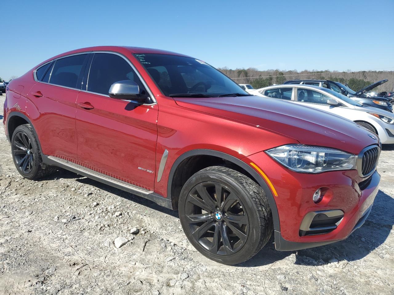 2018 BMW X6 VIN 5UXKU0C51J0G69806 Copart auction photo, rear end damage thumbnail 4