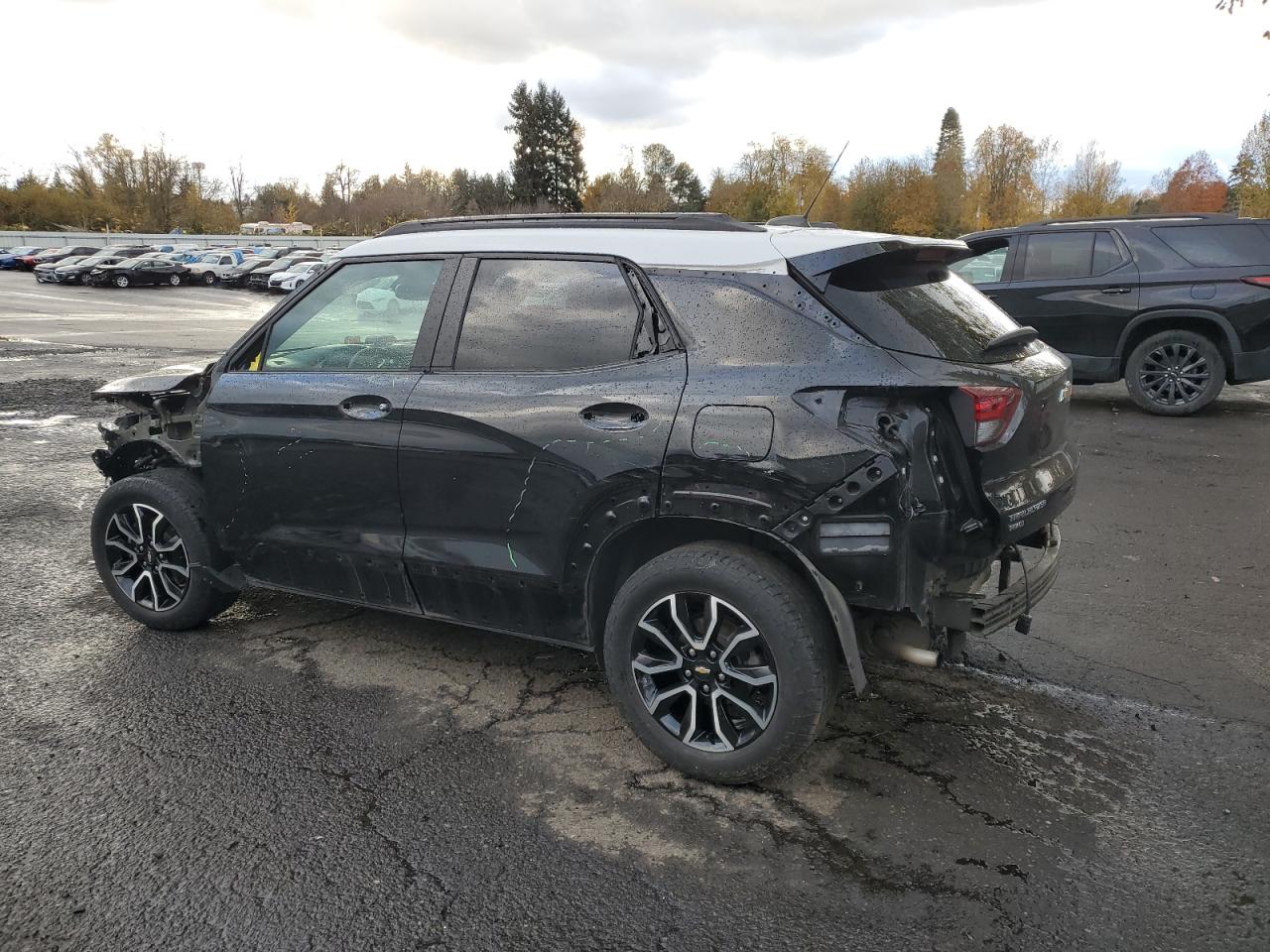 2021 Chevrolet TrailBlazer VIN KL79MSSL7MB144439 Copart auction photo, front end / rear end damage thumbnail 2