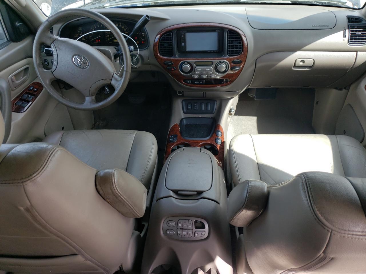 2006 Toyota Sequoia VIN 5TDBT48A66S267542 Copart auction photo, mechanical / hail damage thumbnail 8