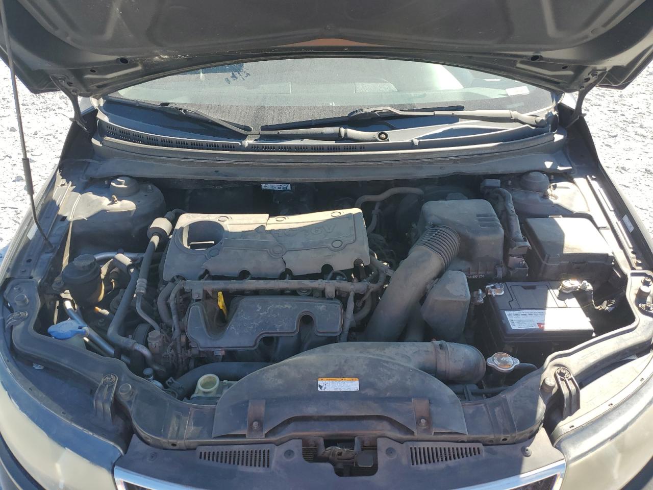 2010 KIA Forte VIN KNAFW4A33A5230724 Copart auction photo, rear end damage thumbnail 11