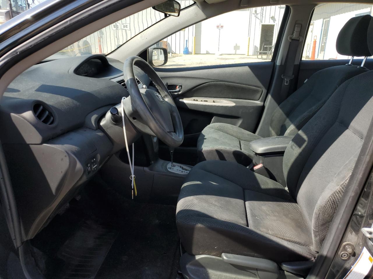 2010 Toyota Yaris VIN JTDBT4K38A4066174 Copart auction photo, front end / minor dent/scratches damage thumbnail 7