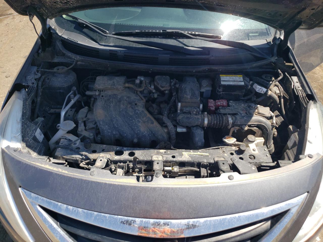 2016 Nissan Versa VIN 3N1CN7AP9GL848395 Copart auction photo, side / rear end damage thumbnail 11