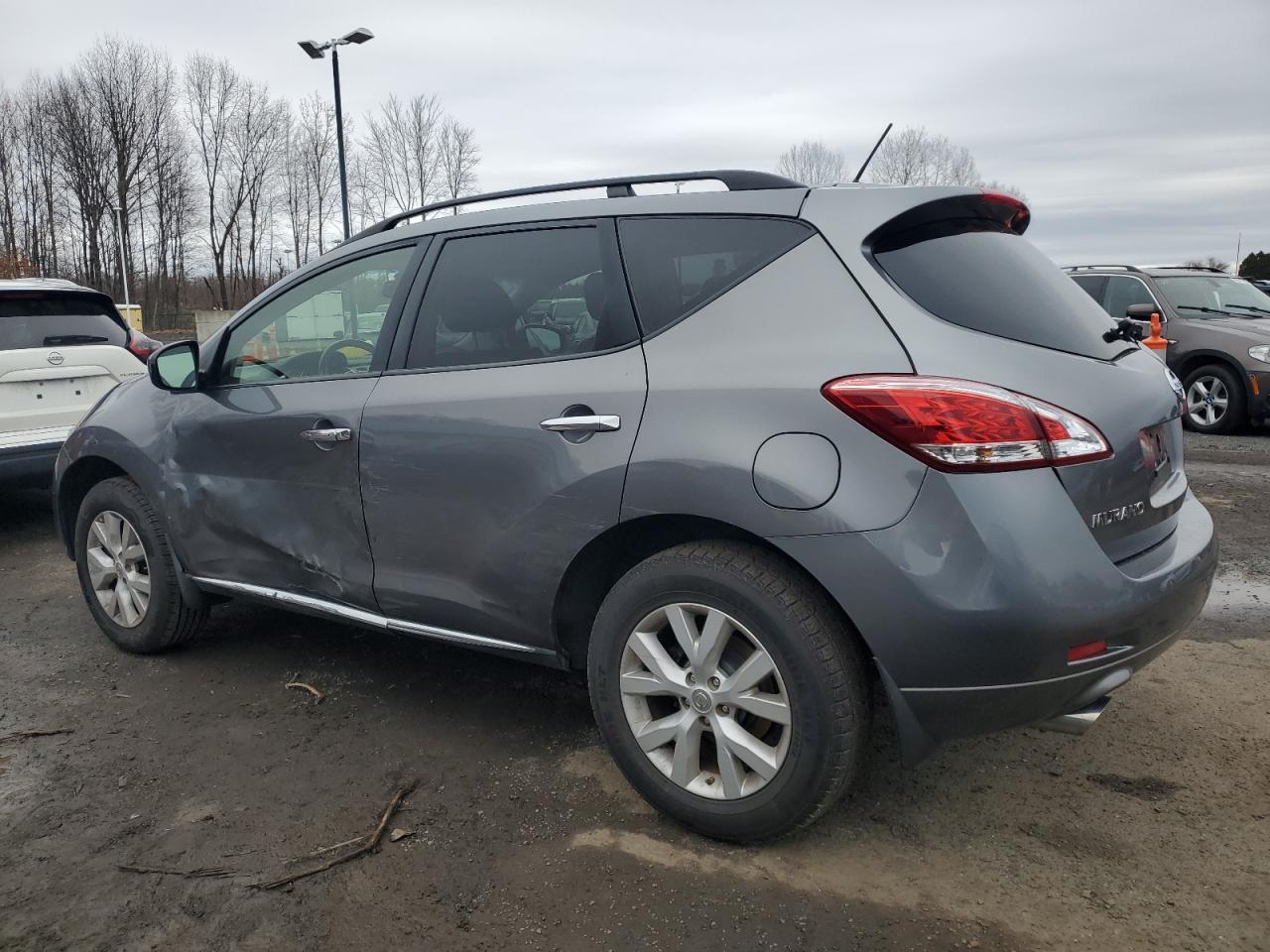 2014 Nissan Murano VIN JN8AZ1MW2EW532454 Copart auction photo, side damage thumbnail 2
