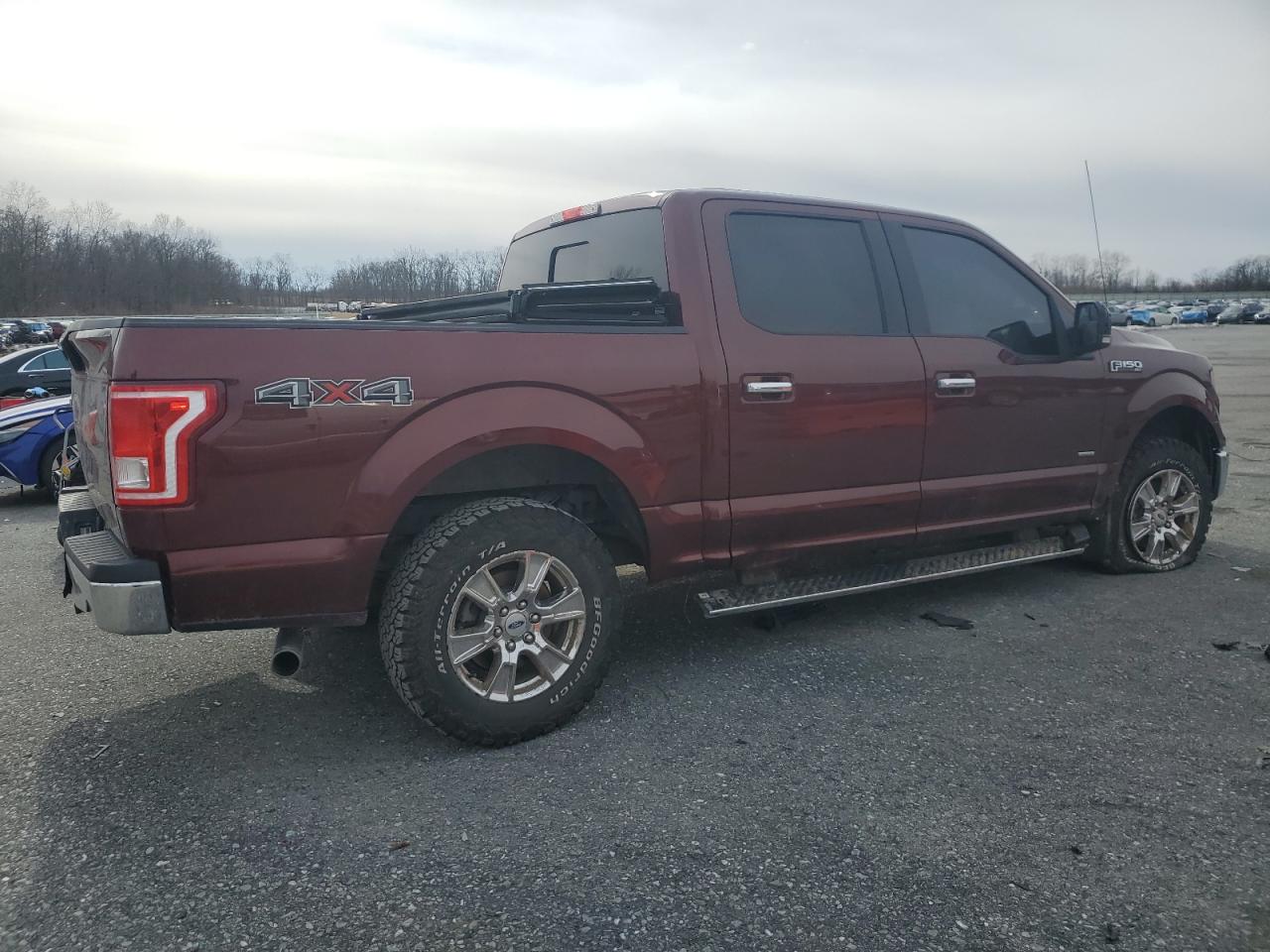 2016 Ford F-150 VIN 1FTEW1EP6GFA49372 Copart auction photo, rollover damage thumbnail 3