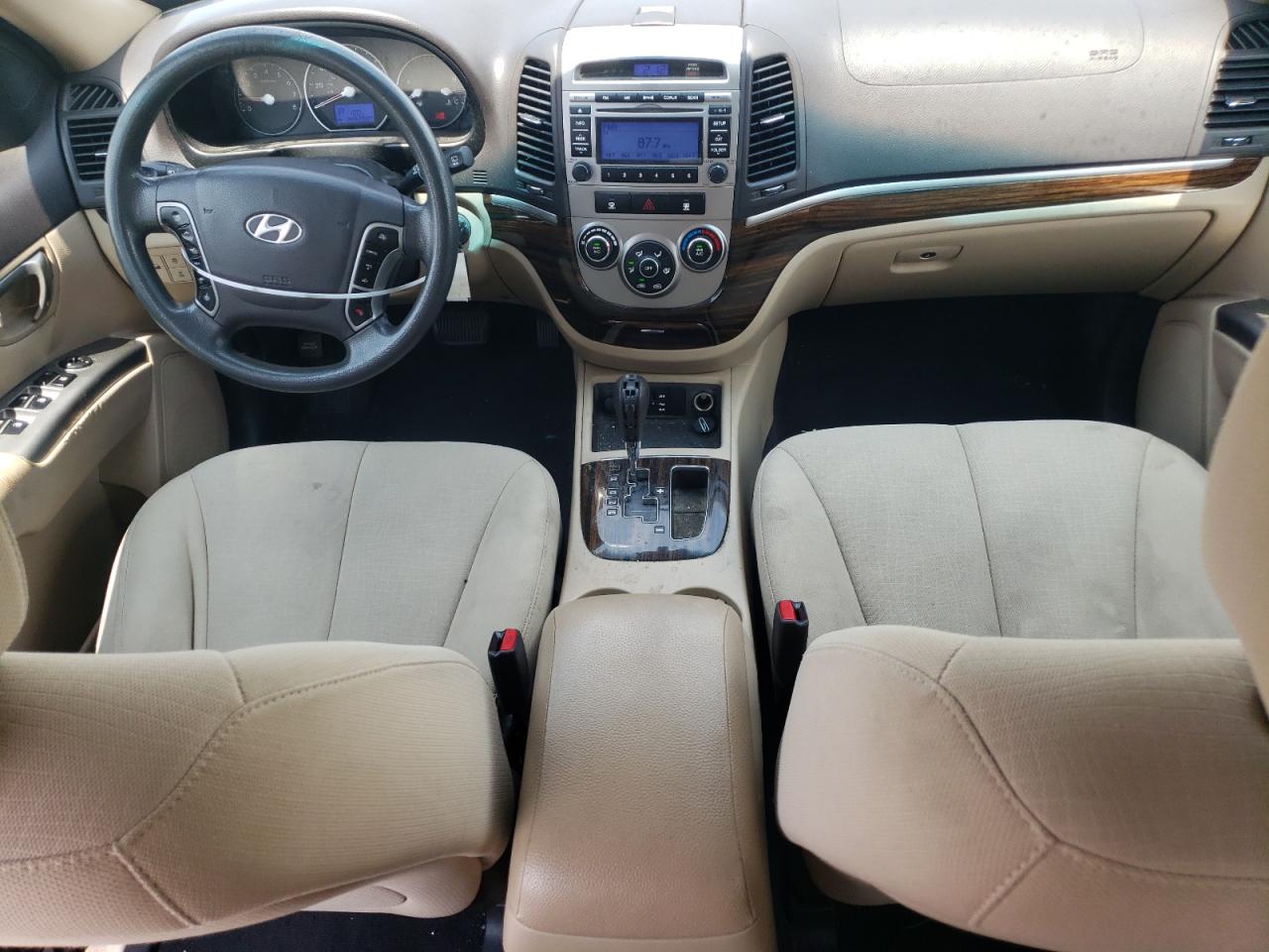 2012 Hyundai Santa Fe VIN 5XYZGDAB7CG110391 Copart auction photo, side / rear end damage thumbnail 8