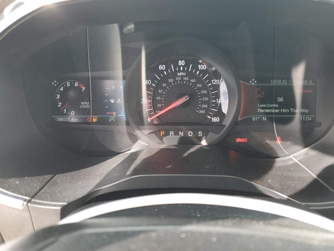 2020 Ford Edge VIN 2FMPK4AP1LBA13544 Copart auction photo, burn damage thumbnail 9
