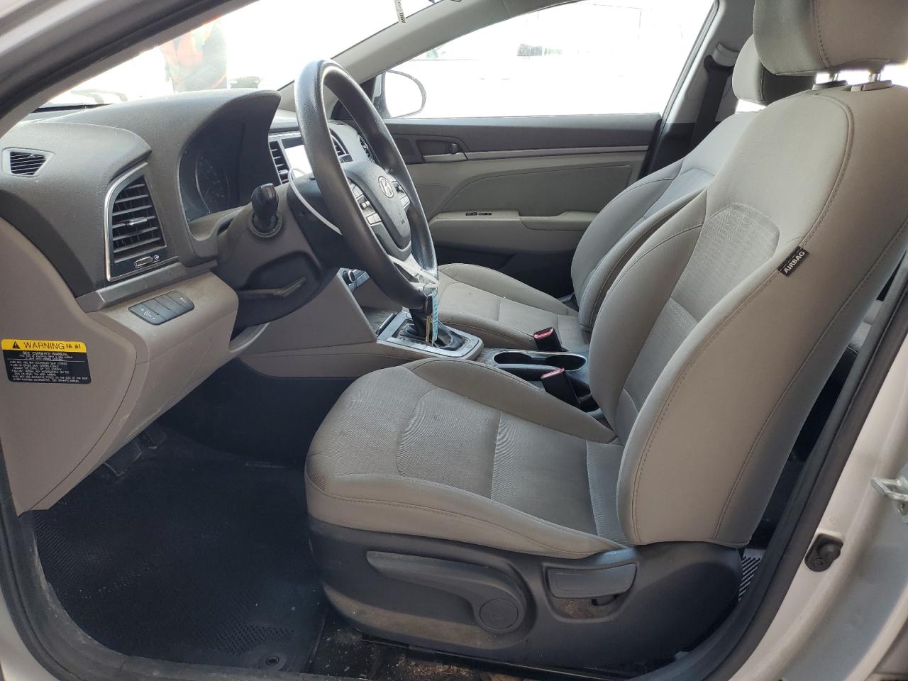 2017 Hyundai Elantra VIN 5NPD84LF5HH134955 Copart auction photo, rear end damage thumbnail 7