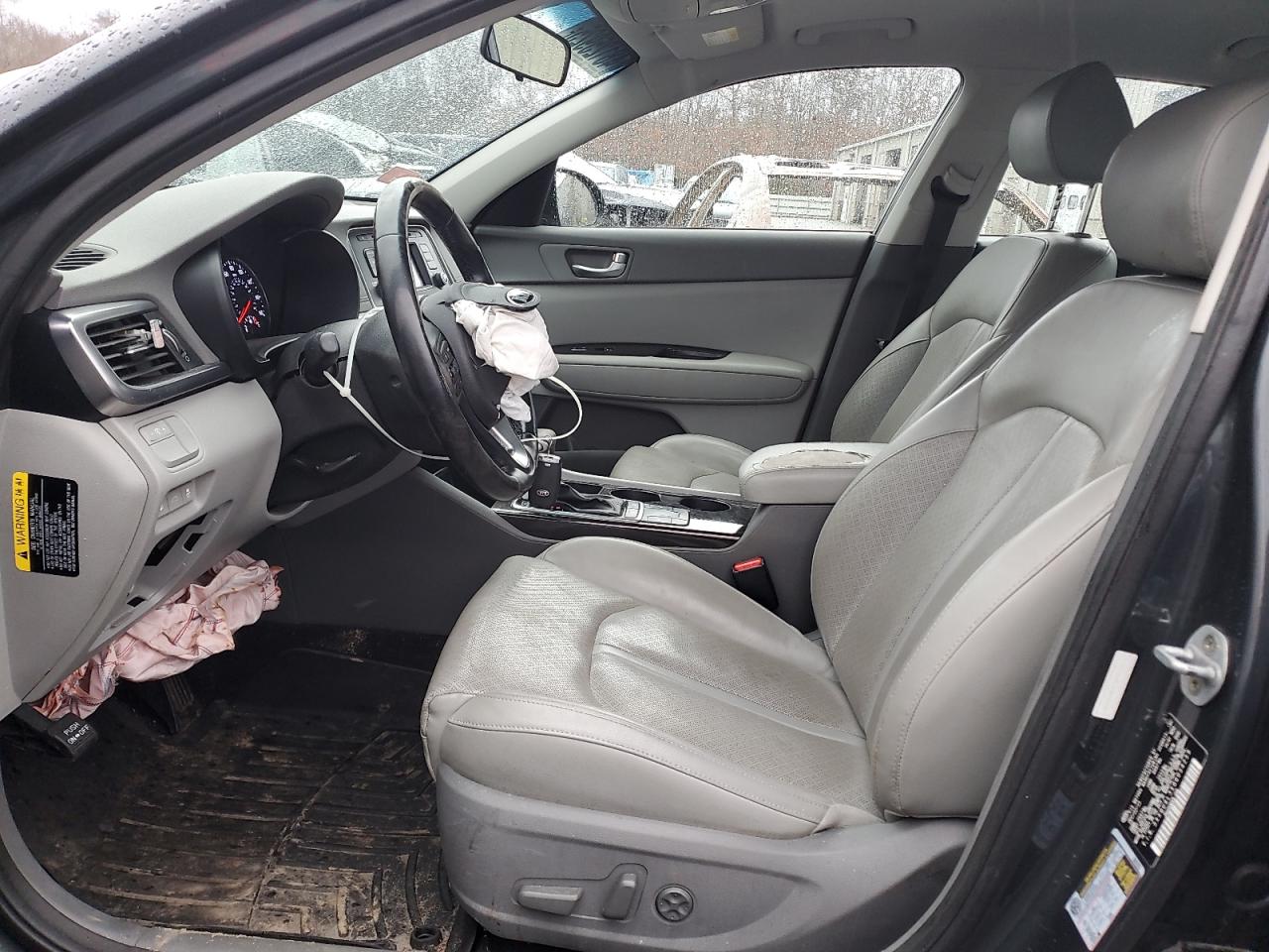 2016 KIA Optima VIN 5XXGU4L3XGG034259 Copart auction photo, front end / minor dent/scratches damage thumbnail 7