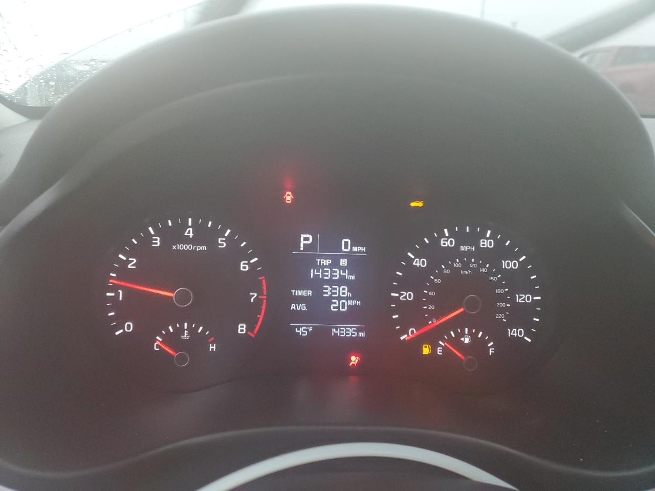 2023 KIA Rio VIN 3KPA24AD8PE588013 Copart auction photo, front end / minor dent/scratches damage thumbnail 9
