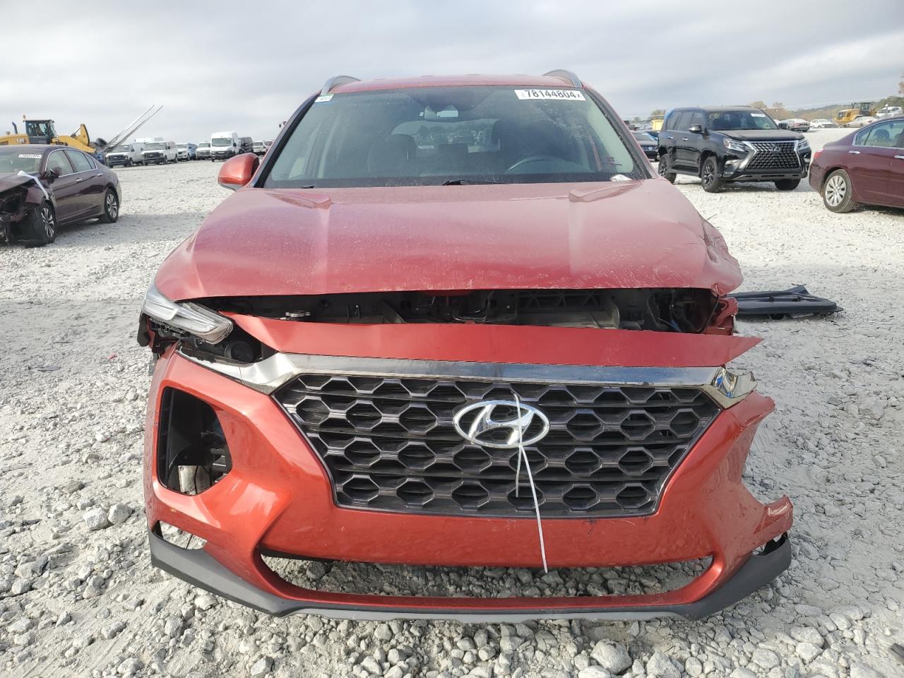 2019 Hyundai Santa Fe VIN 5NMS33AD8KH059089 Copart auction photo, front end damage thumbnail 5