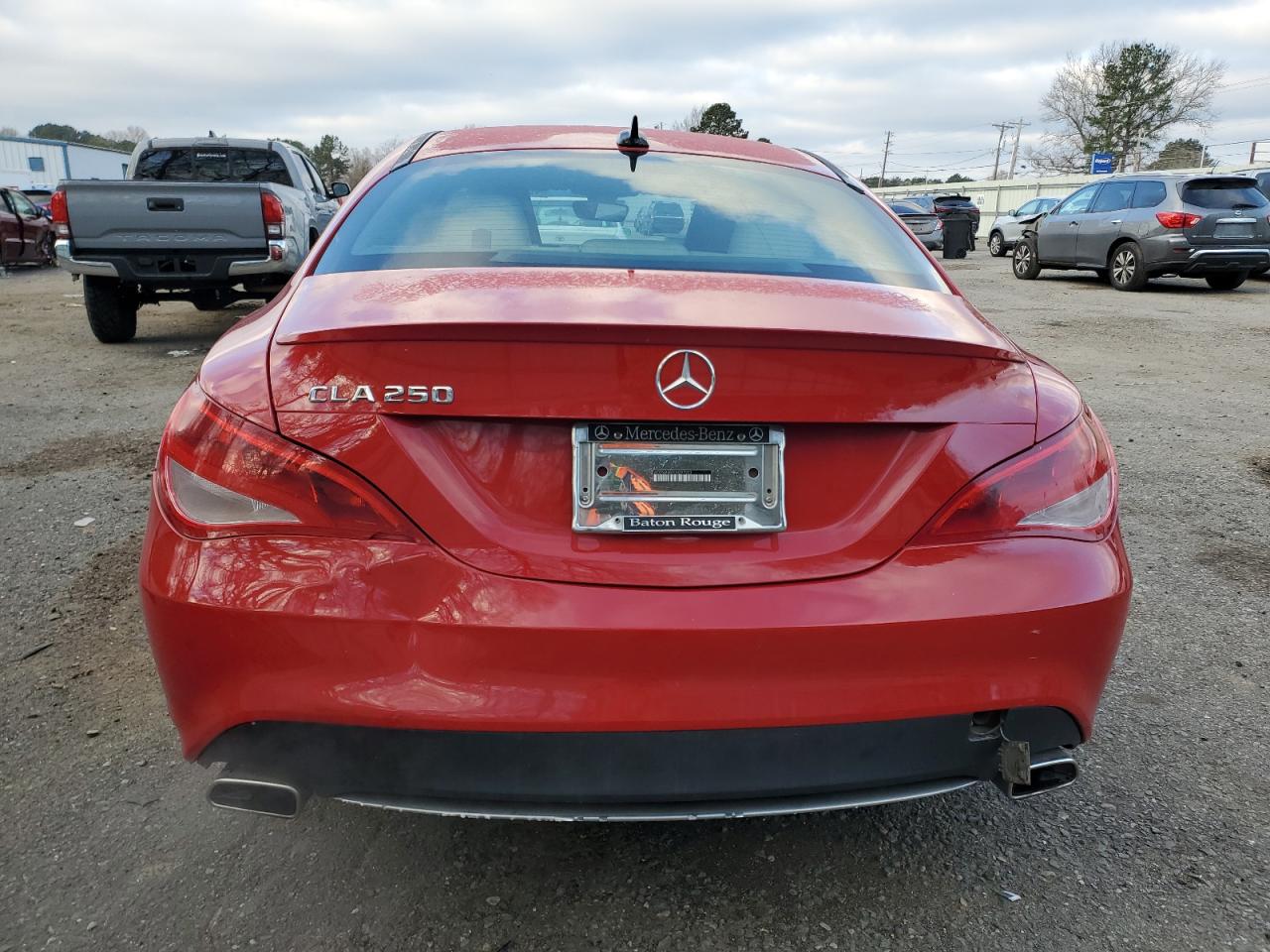 2016 Mercedes-Benz CLA-klasse VIN WDDSJ4EB3GN297923 Copart auction photo, front end / side damage thumbnail 6