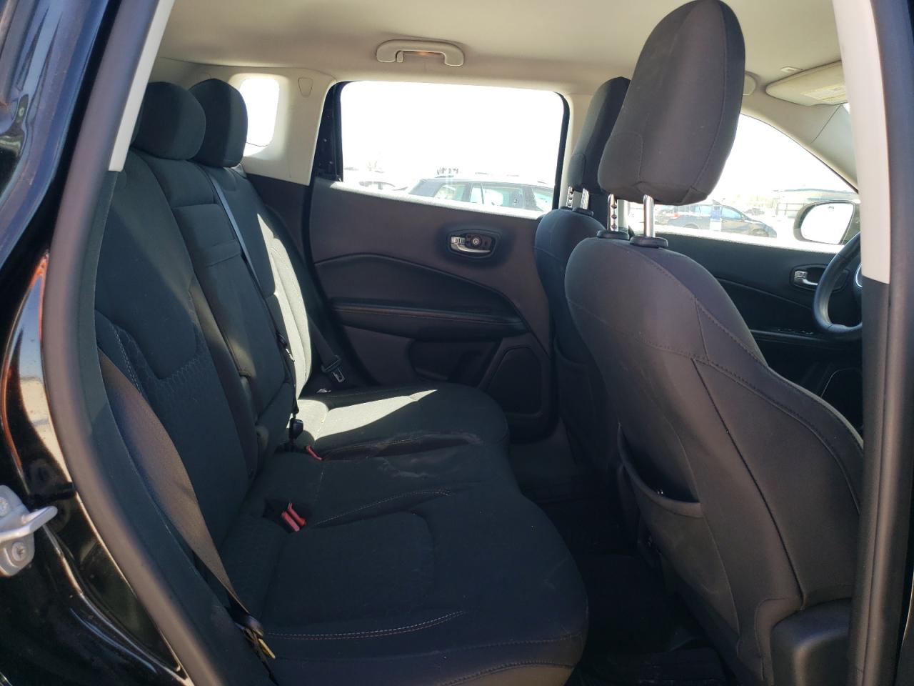 2018 Jeep Compass VIN 3C4NJCAB7JT327651 Copart auction photo, rear end / mechanical damage thumbnail 11