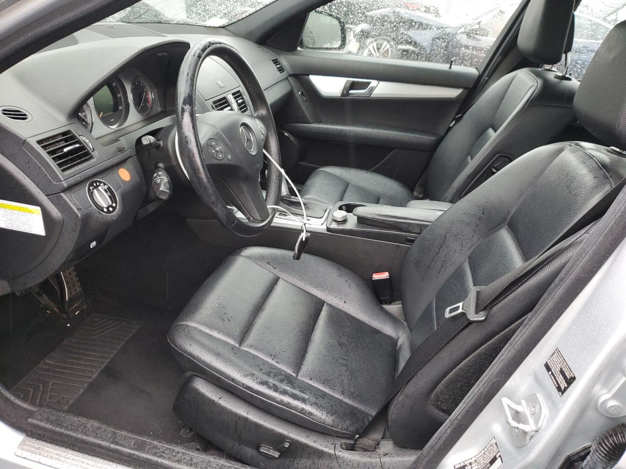 2008 Mercedes-Benz C-klasse VIN WDDGF81X68F092298 Copart auction photo, water/flood damage thumbnail 7