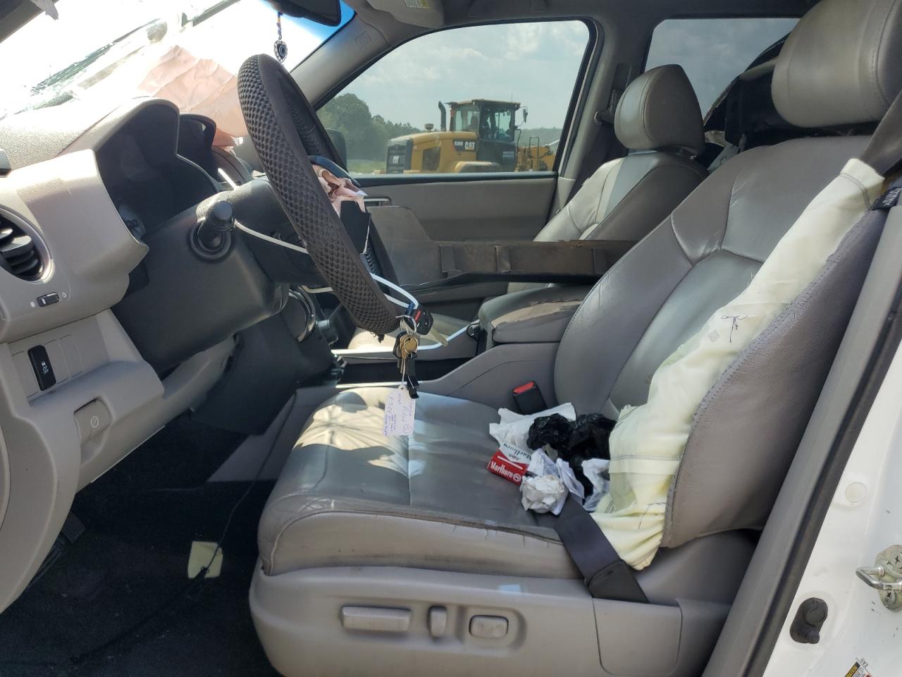 2013 Honda Pilot VIN 5FNYF3H66DB014262 Copart auction photo, all over damage thumbnail 7