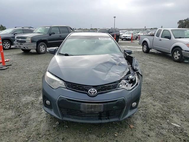 2016 Toyota Corolla VIN 5YFBURHE7GP565346 Copart auction photo, front end / side damage thumbnail 10