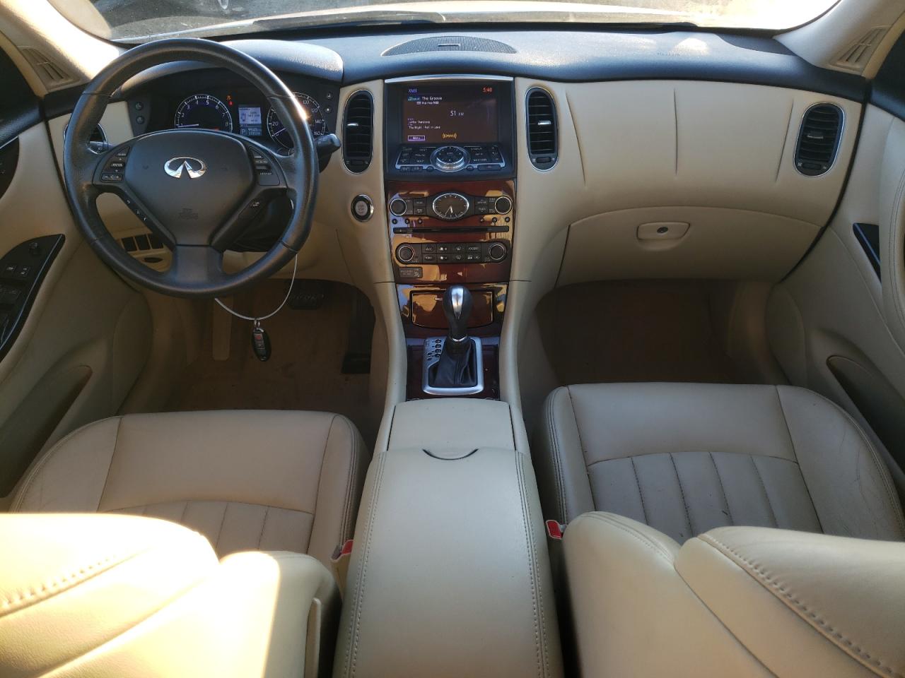 2016 Infiniti QX50 VIN JN1BJ0RR6GM266684 Copart auction photo, rear end / side damage thumbnail 8