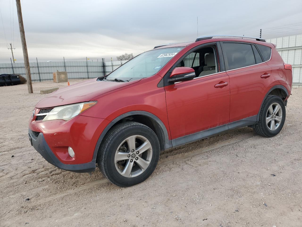 2015 Toyota RAV 4 VIN 2T3WFREV1FW130889