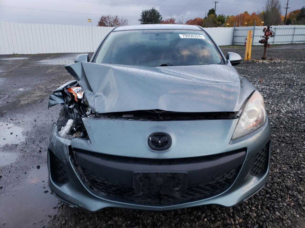 2013 Mazda 3 VIN JM1BL1TF2D1763174 Copart auction photo, front end damage thumbnail 5