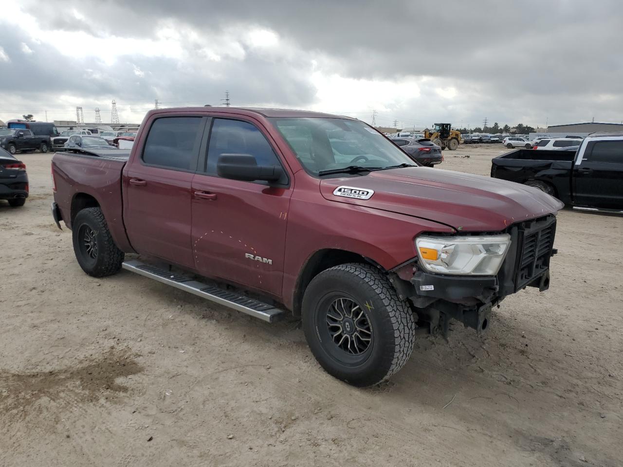 2021 RAM 1500 VIN 1C6RREFT3T3MN5430 Copart auction photo, front end / rear end damage thumbnail 4