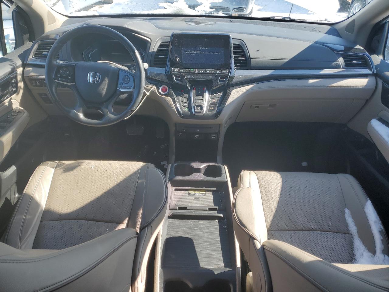 2022 Honda Odyssey VIN 5FNRL6H90NB057487 Copart auction photo, rear end damage thumbnail 8