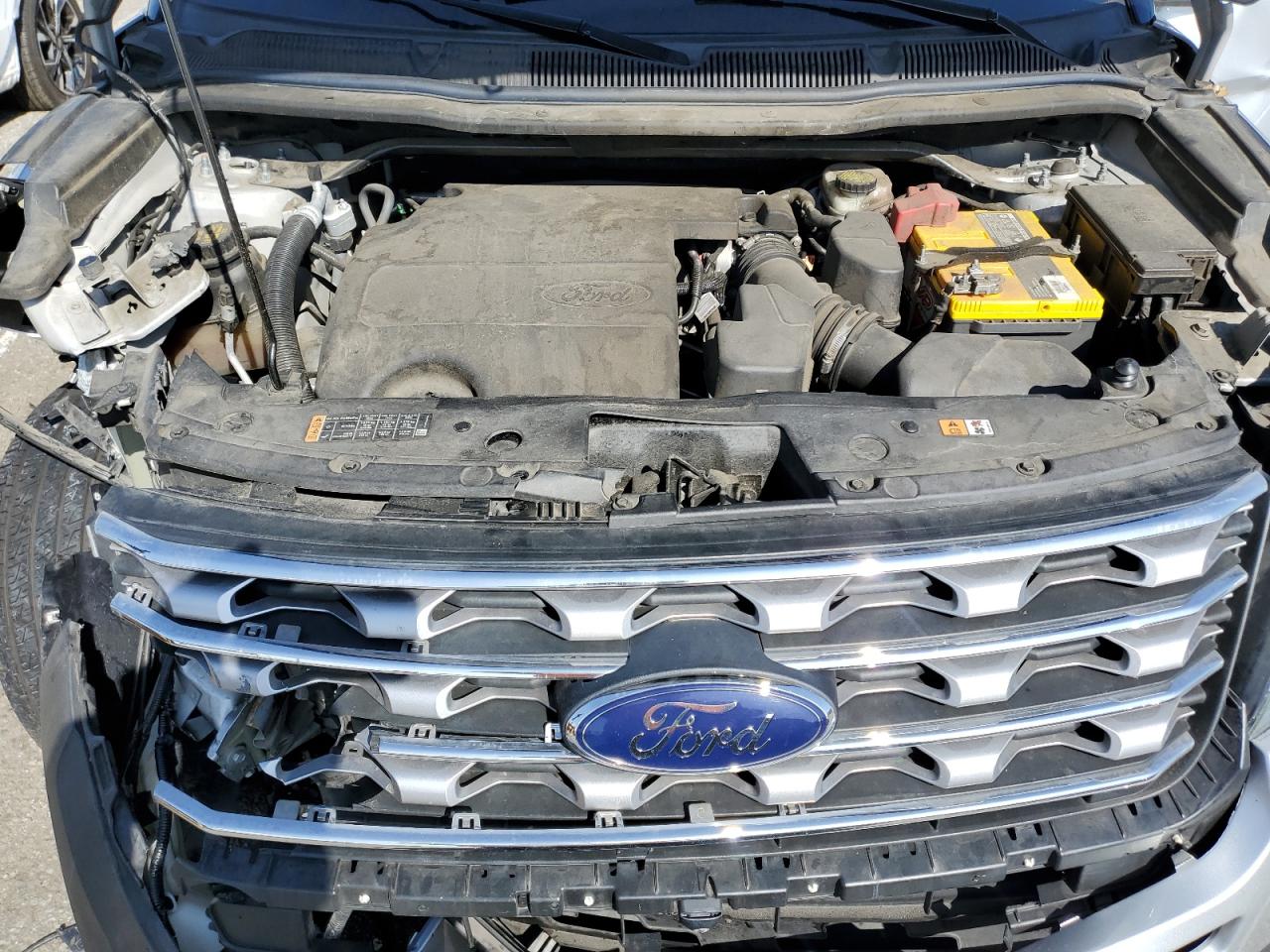 2017 Ford Explorer VIN 1FM5K7F88HGB81613 Copart auction photo, front end damage thumbnail 12