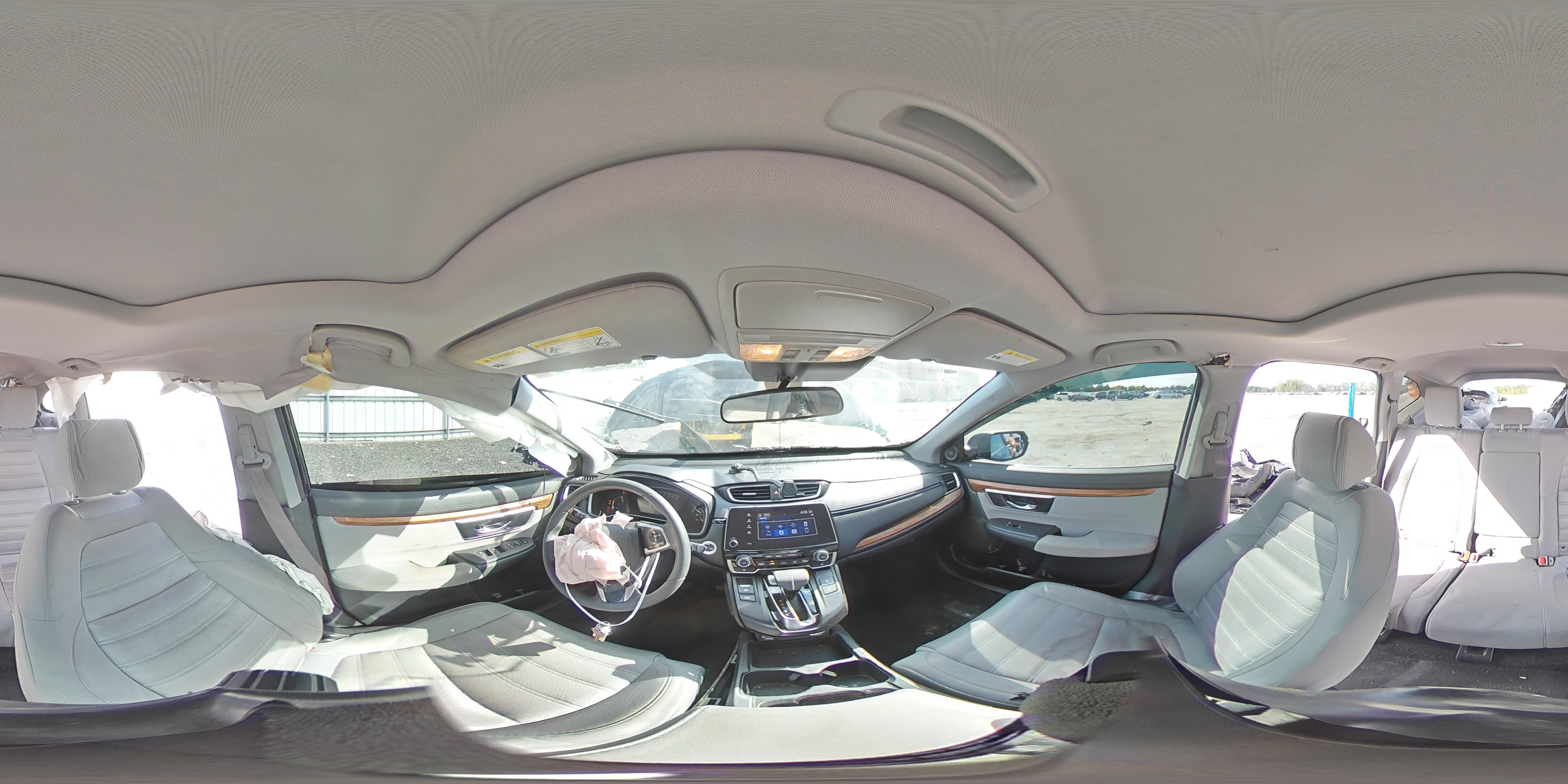 2020 Honda CR-V VIN 2HKRW2H52LH607722 Copart auction photo, all over damage thumbnail 12