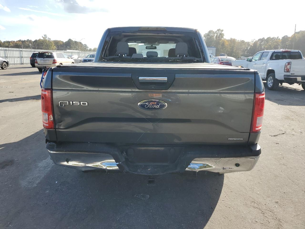2016 Ford F-150 VIN 1FTEW1CF4GFD11660 Copart auction photo, rear end damage thumbnail 6