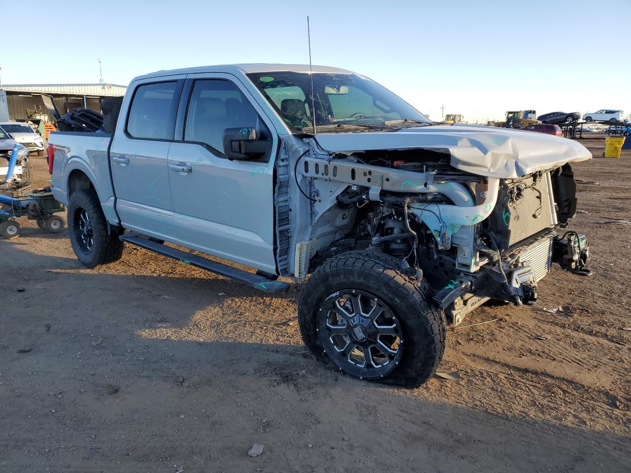 2023 Ford F-150 VIN 1FTFW1E85PFD33508 Copart auction photo, front end damage thumbnail 4