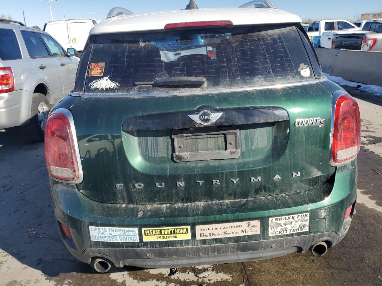 2017 MINI Cooper VIN WMZYT3C35H3D97686 Copart auction photo, front end damage thumbnail 6