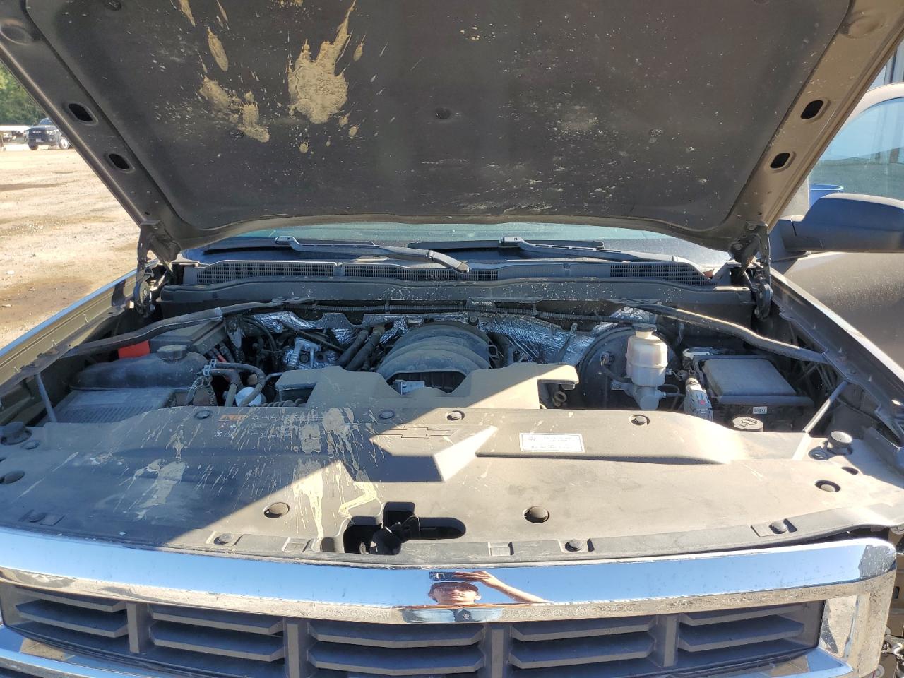 2014 Chevrolet Silverado VIN 3GCUKREC9EG517061 Copart auction photo, front end damage thumbnail 12