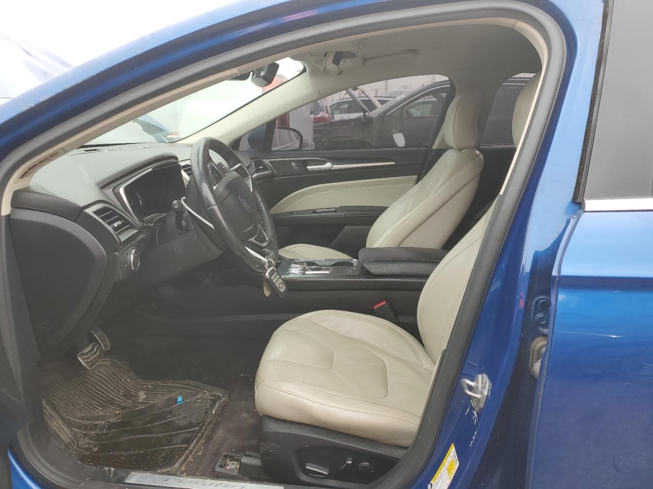 2017 Ford Fusion VIN 3FA6P0SU9HR209745 Copart auction photo, water/flood damage thumbnail 7