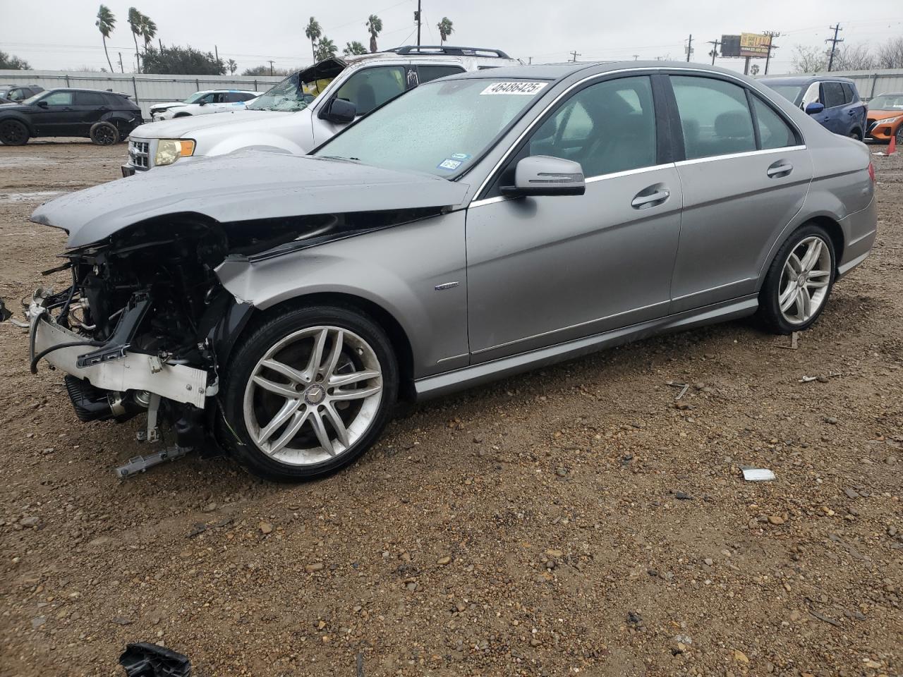 2012 Mercedes-Benz C-klasse VIN WDDGF4HB1CA631709