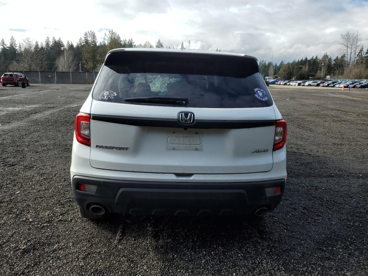 2021 Honda Passport VIN 5FNYF8H55MB038797 Copart auction photo, front end damage thumbnail 6