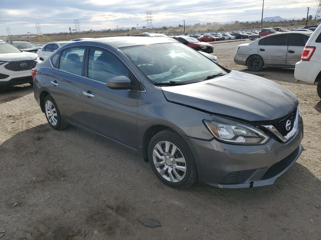 2016 Nissan Sentra VIN 3N1AB7AP8GY270583 Copart auction photo, front end damage thumbnail 4