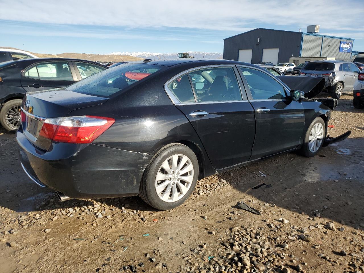 2015 Honda Accord VIN 1HGCR2F83FA194376 Copart auction photo, front end damage thumbnail 3