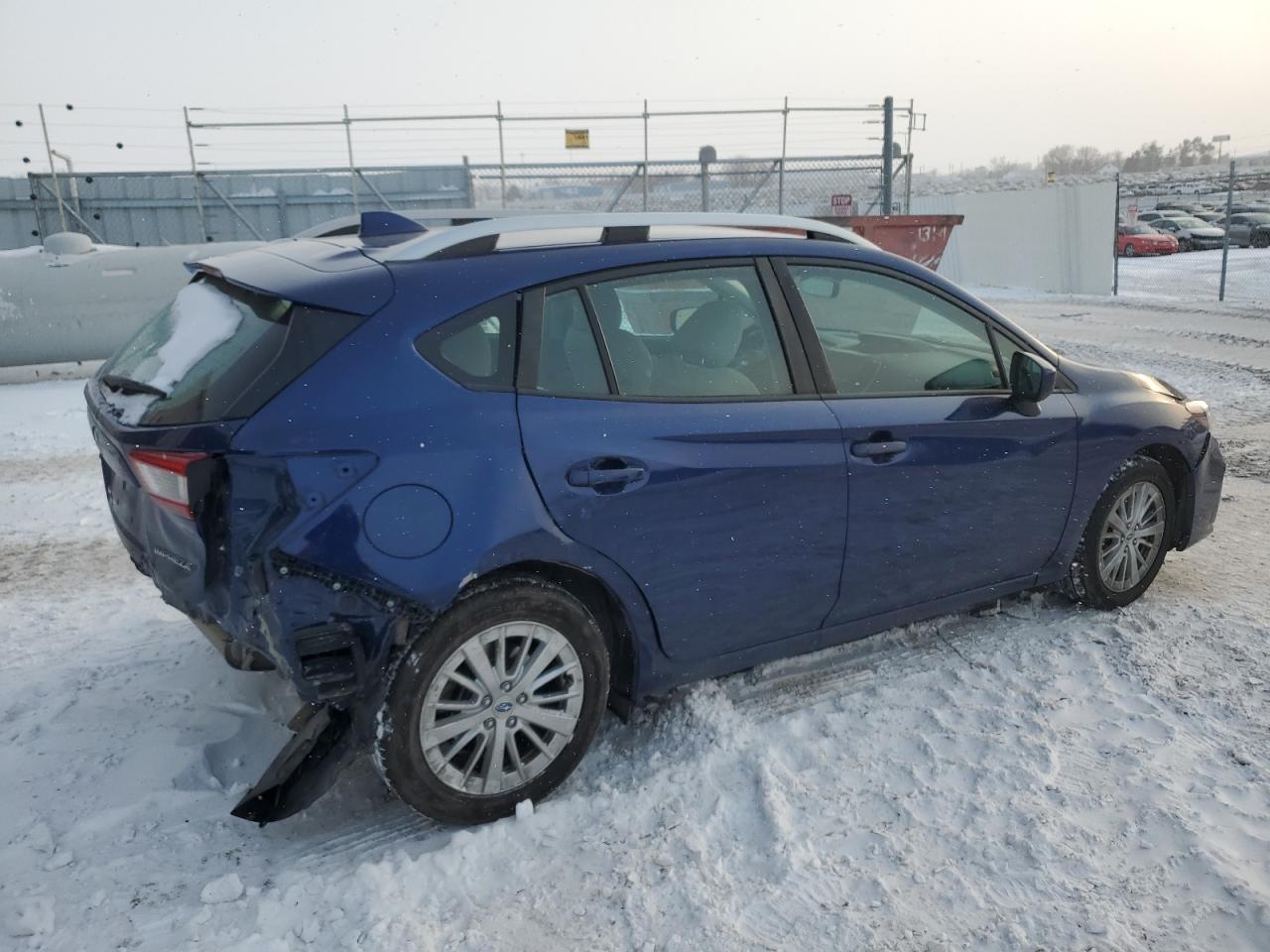 2018 Subaru Impreza VIN 4S3GTAB63J3739375 Copart auction photo, rear end damage thumbnail 3