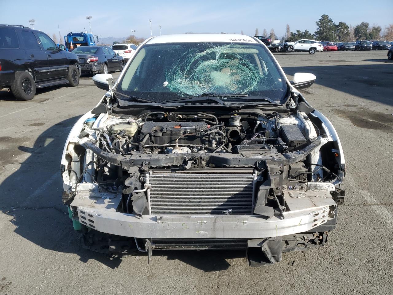 2017 Honda Civic VIN 19XFC2F54HE212919 Copart auction photo, all over damage thumbnail 5