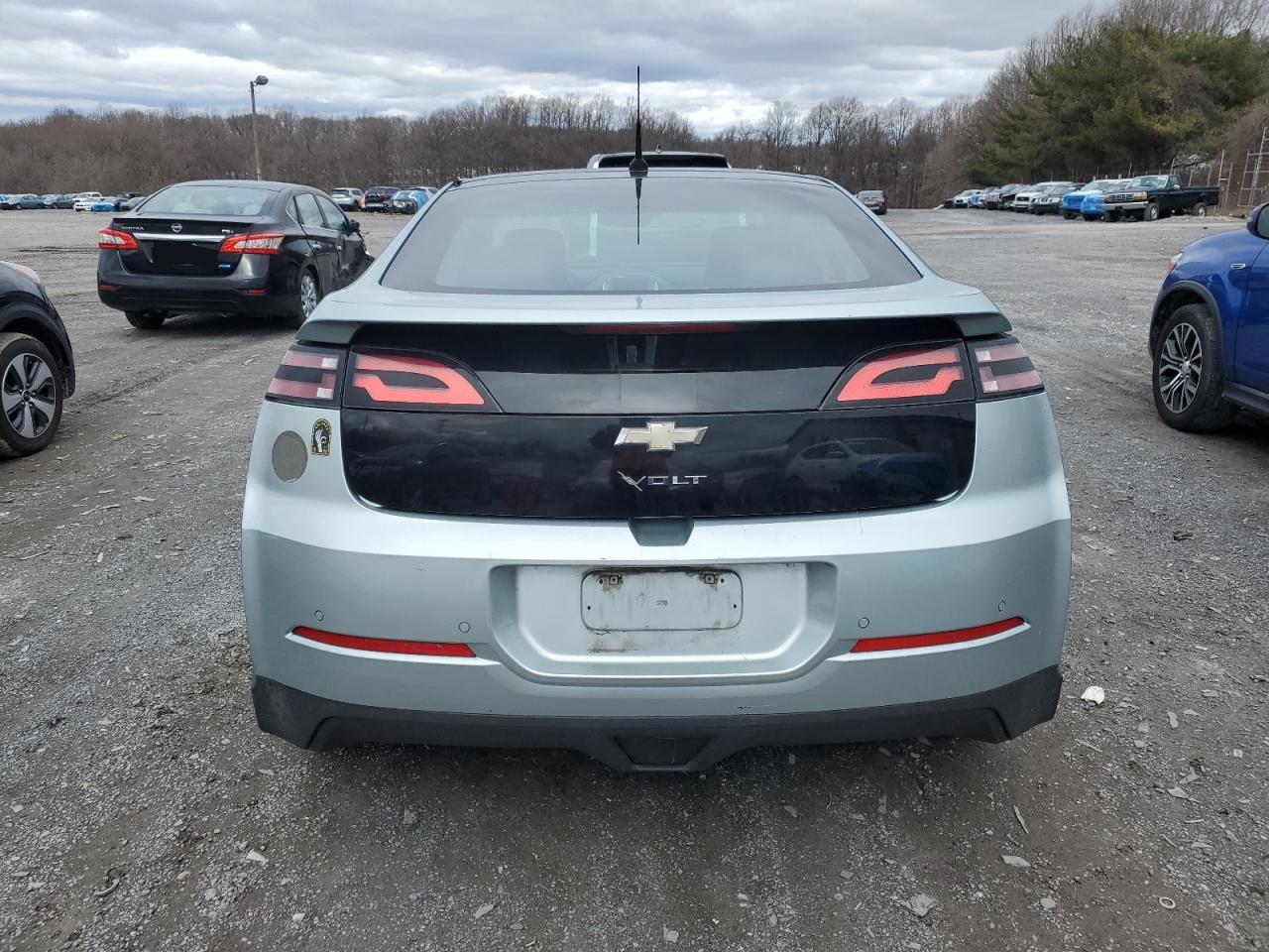 2012 Chevrolet Volt VIN 1G1RD6E44CU102496 Copart auction photo, mechanical damage thumbnail 6