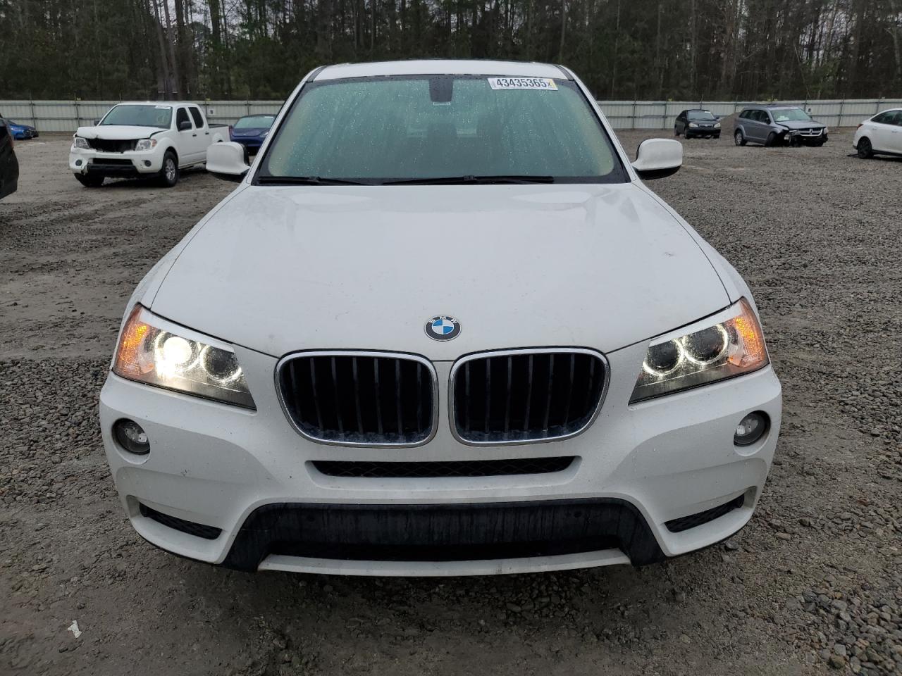 2013 BMW X3 VIN 5UXWX9C58D0A09795 Copart auction photo, side damage thumbnail 5