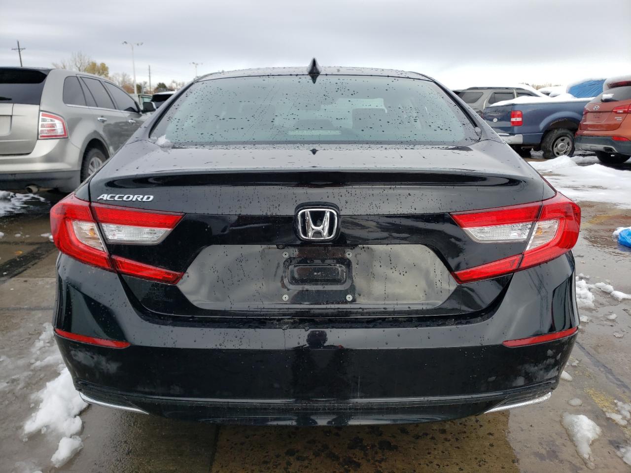 2021 Honda Accord VIN 1HGCV1F10MA058986 Copart auction photo, side / rear end damage thumbnail 6