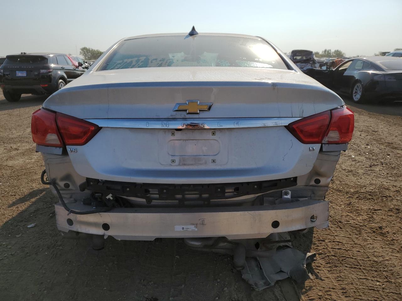 2015 Chevrolet Impala VIN 2G1125S36F9292411 Copart auction photo, rear end damage thumbnail 6