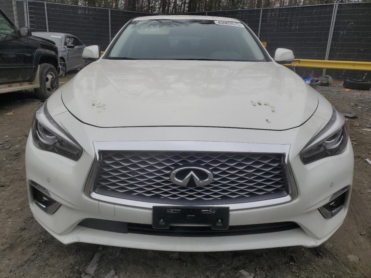 2021 Infiniti Q50 VIN JN1EV7BR6MM752279 Copart auction photo, vandalism damage thumbnail 5