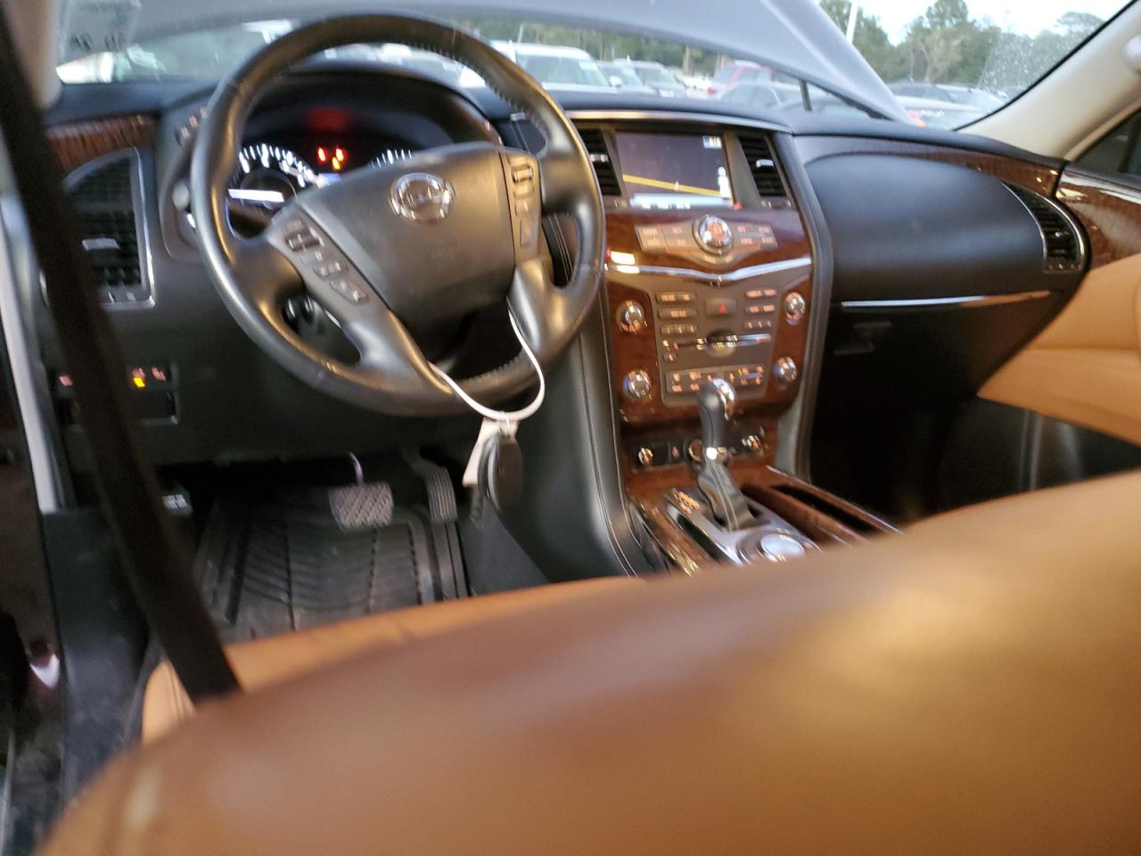 2017 Nissan Armada VIN JN8AY2ND1H9005028 Copart auction photo, side damage thumbnail 8