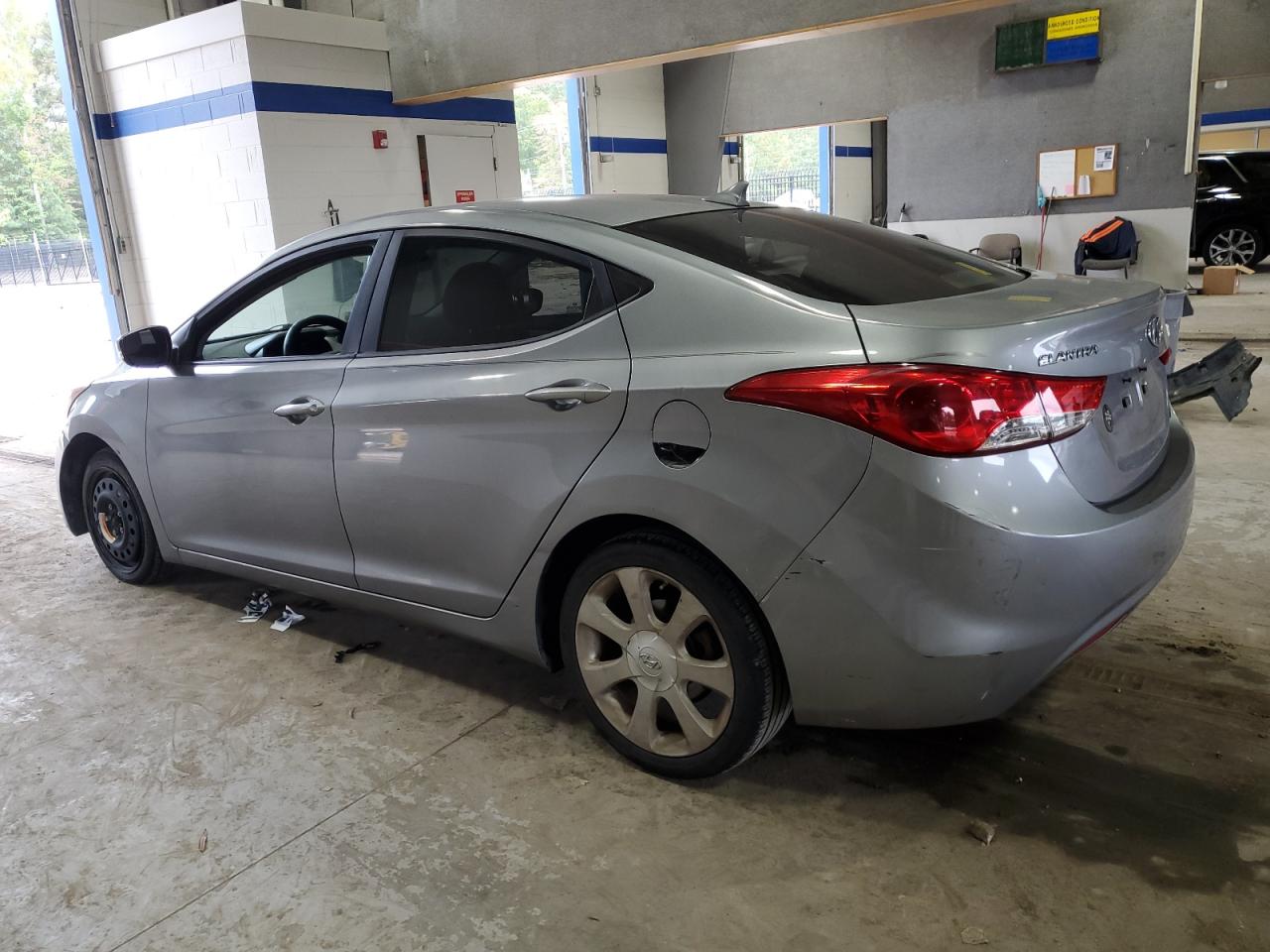 2013 Hyundai Elantra VIN KMHDH4AE6DU578352 Copart auction photo, vandalism damage thumbnail 2