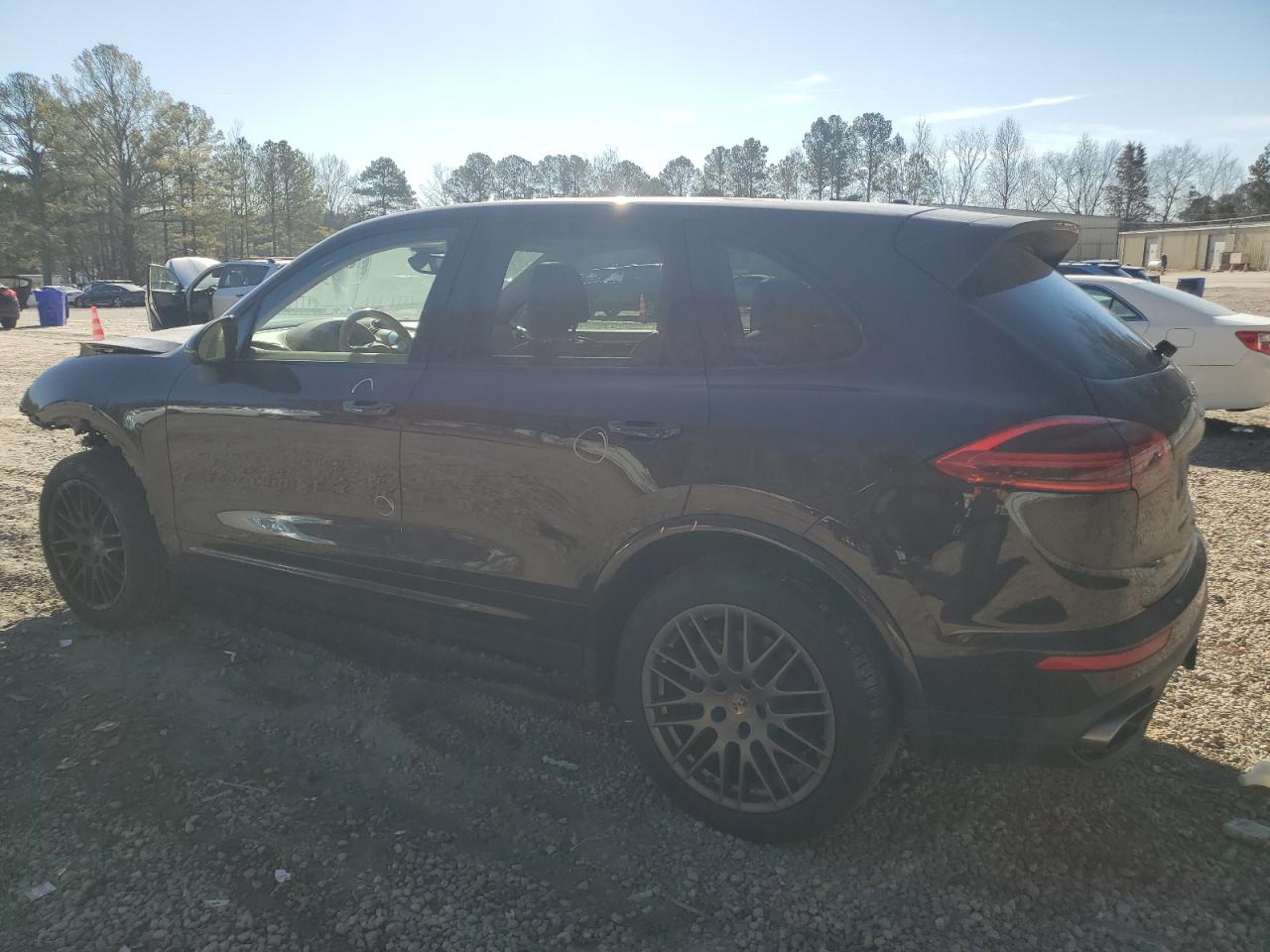 2017 Porsche Cayenne VIN WP1AA2A26HKA87141 Copart auction photo, frame damage / front end damage thumbnail 2