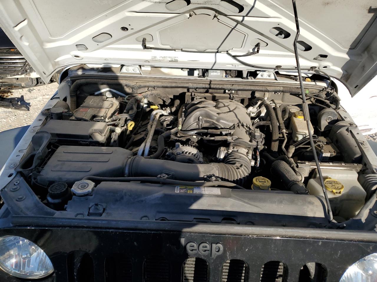 2015 Jeep Wrangler VIN 1C4BJWDG8FL736143 Copart auction photo, side damage thumbnail 11