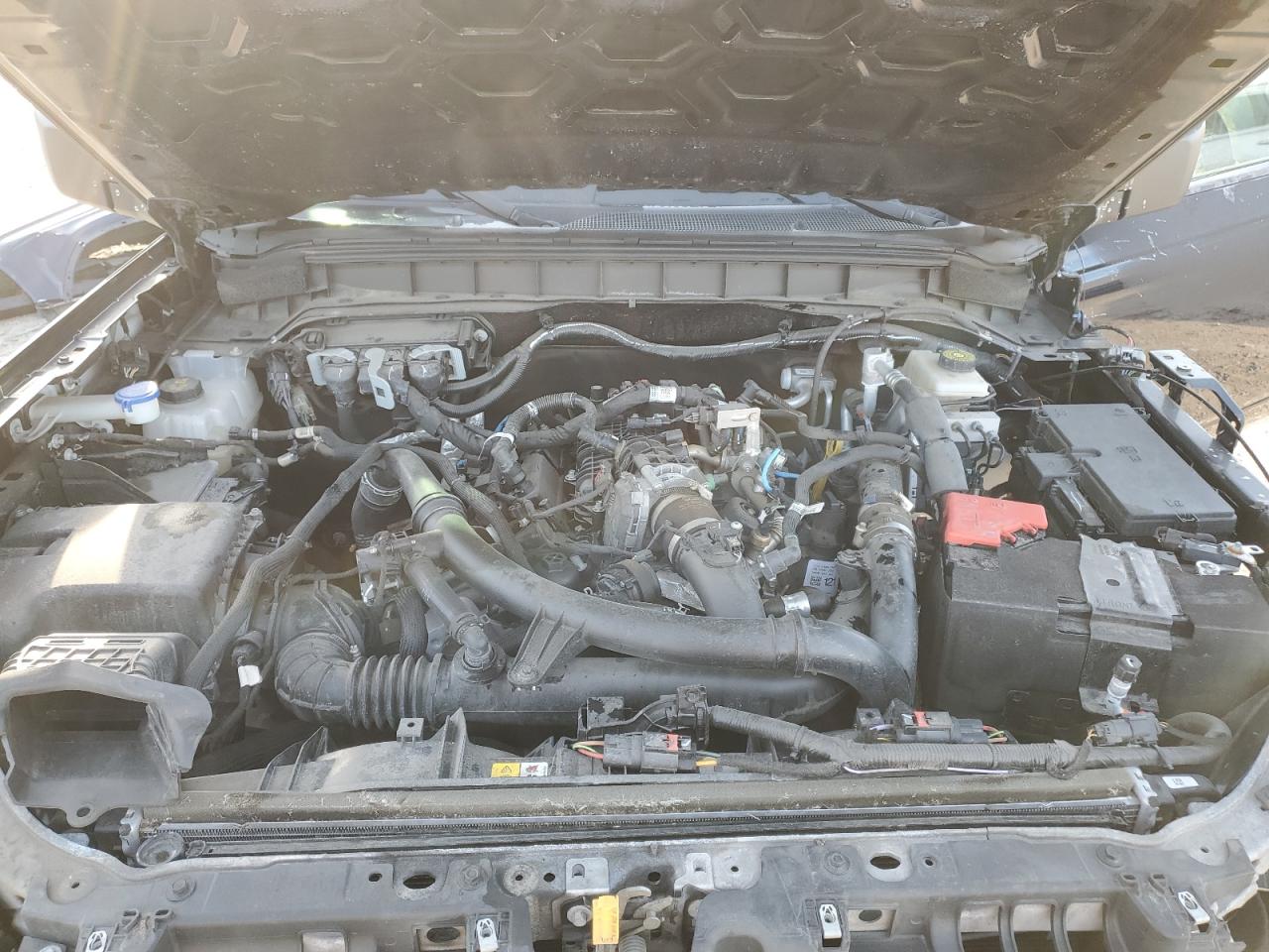 2021 Ford Bronco VIN 1FMDE5AP2MLB02587 Copart auction photo, front end damage thumbnail 13